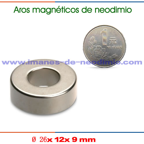 aros magnéticos de neodimio